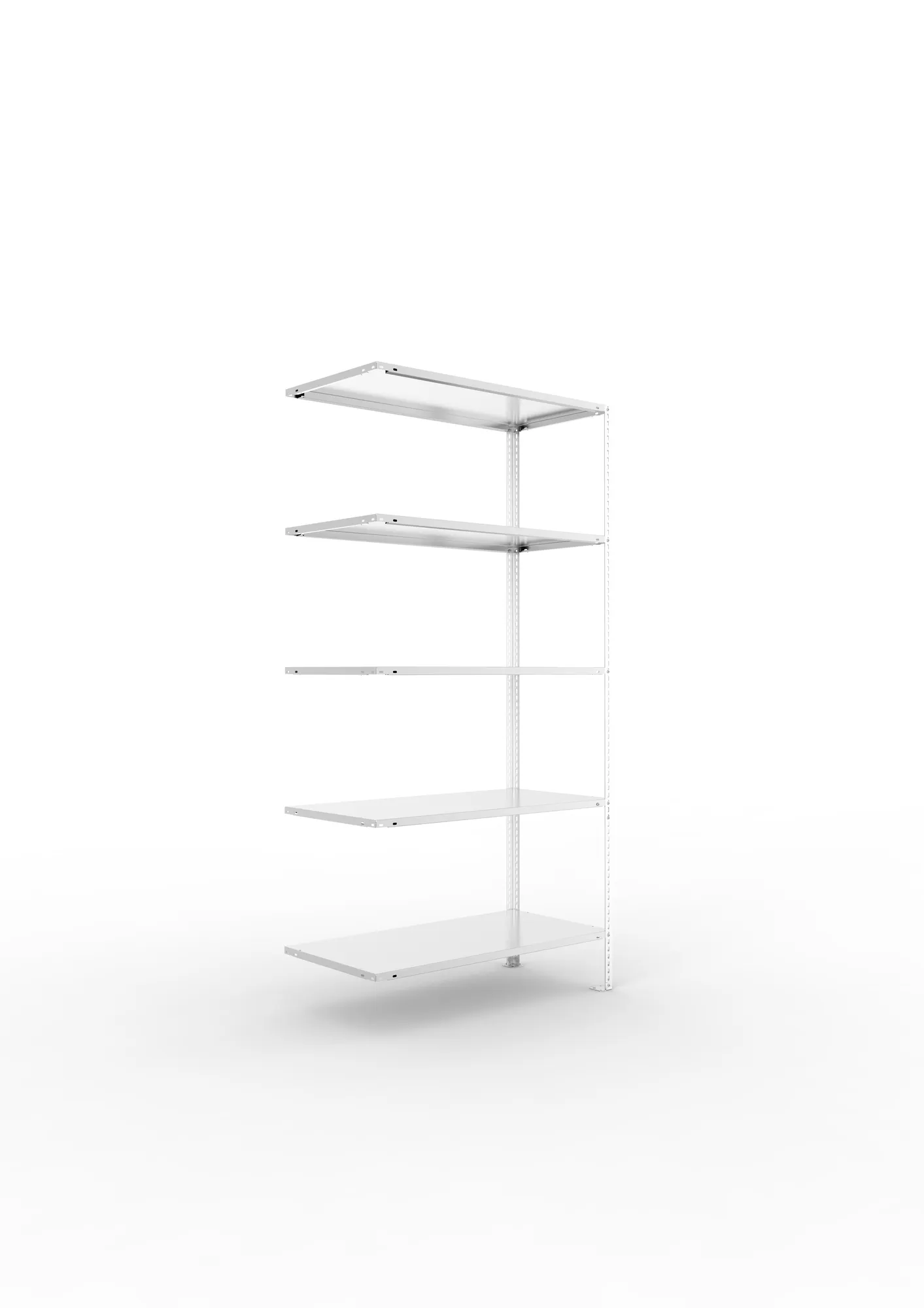 FIX shelving Add-on 5xL-80 2000 x 1000 x 500 pre- galv.
