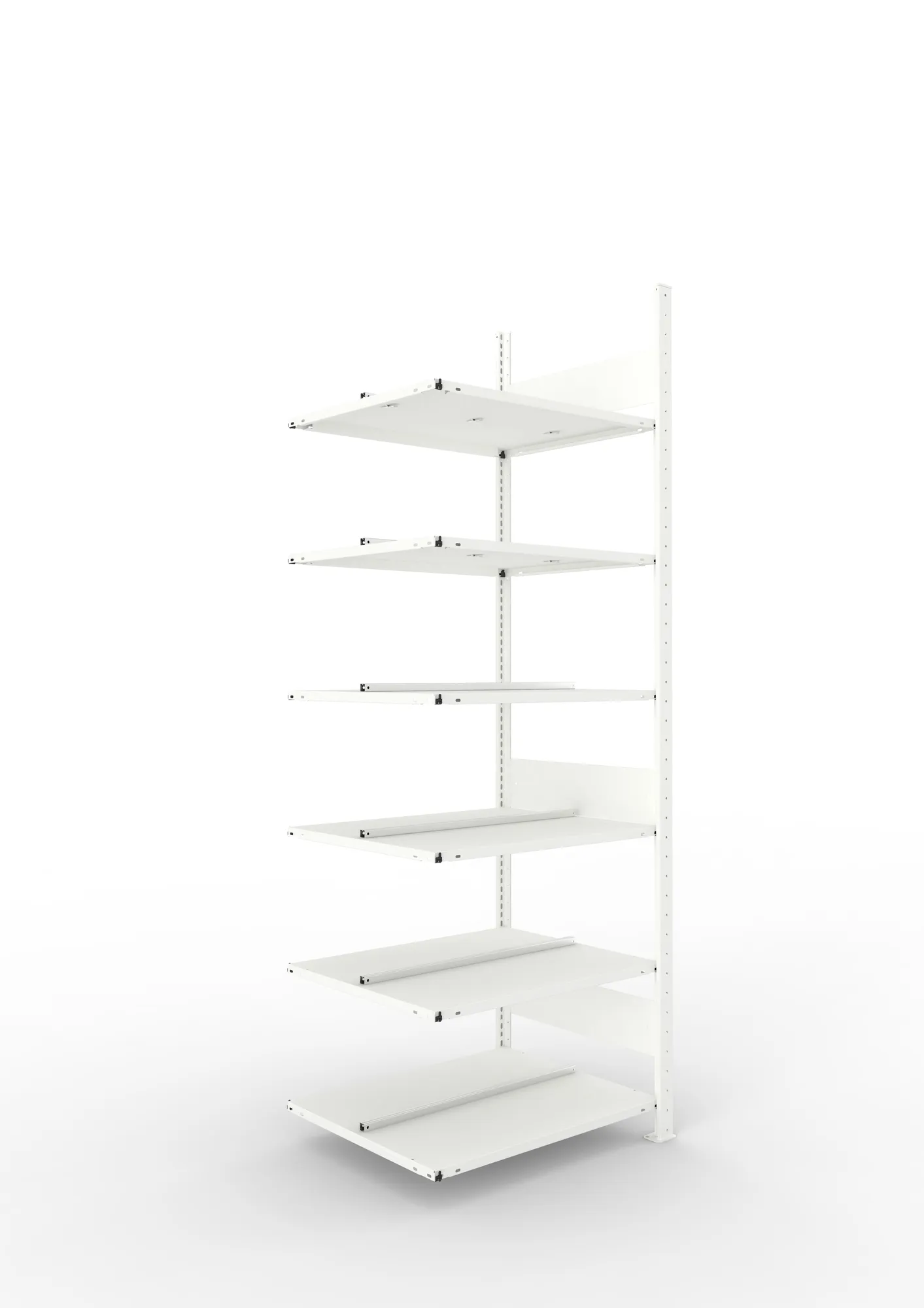 Compact boltless shelv. Add-on 2200 x 750 x 600 R AL7035