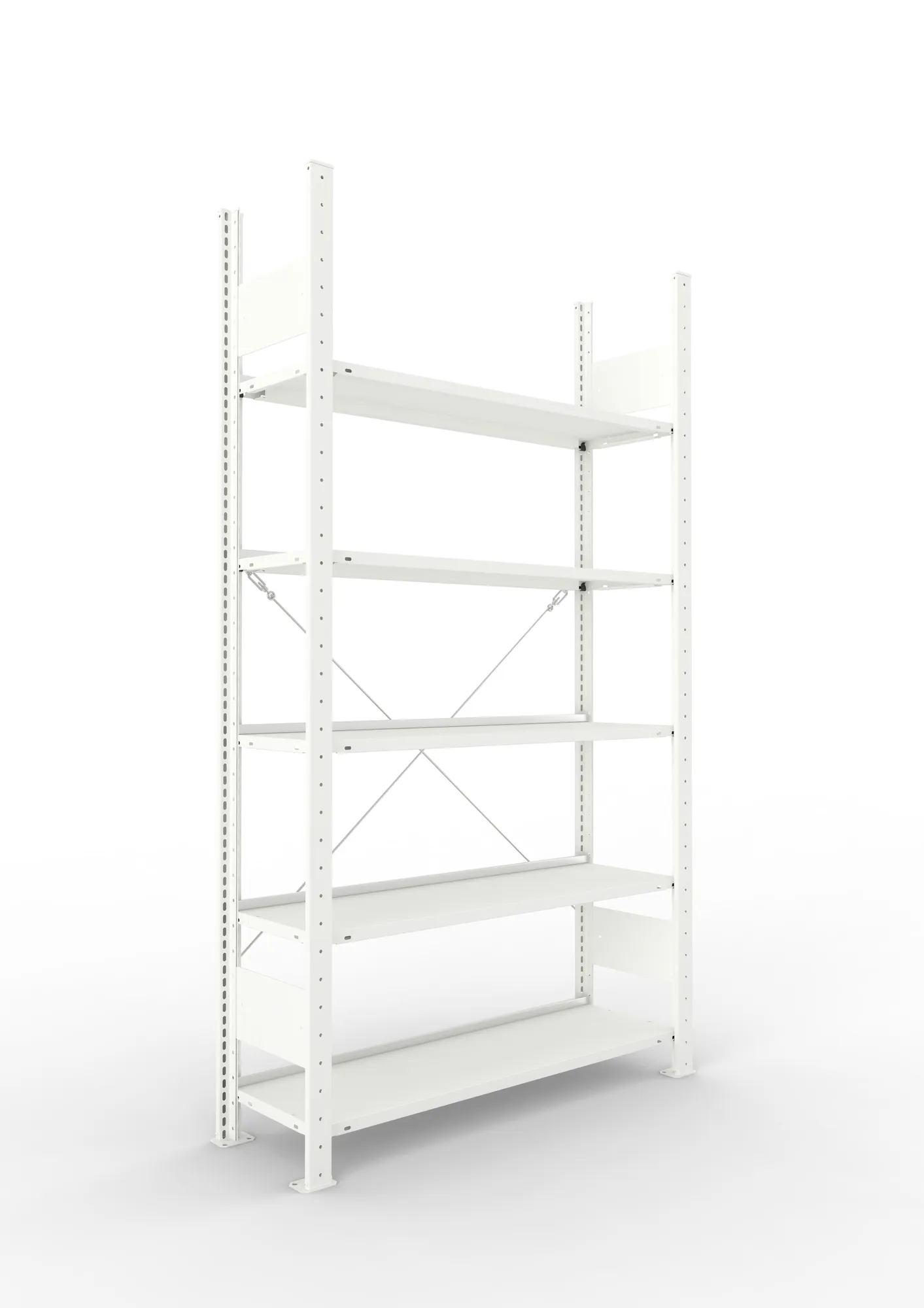 Compact starter bay 1850H x 1000W x 300D (5x L80 shelves R7035