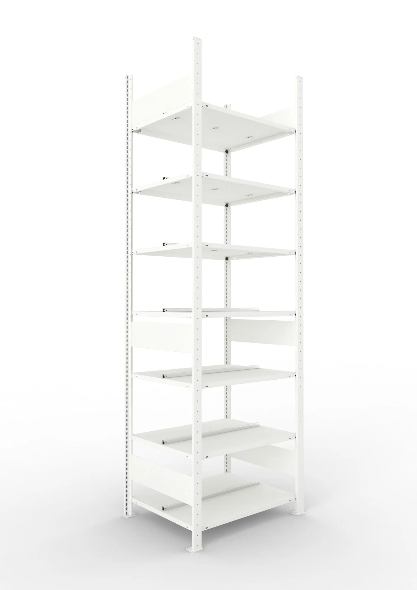 Compact boltless shelv. St 2500 x 750 x 600 RAL7035