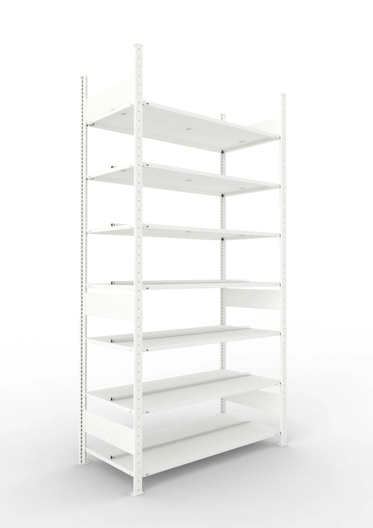 Compact boltless shelv. St 2500 x 1250 x 600 RAL7035