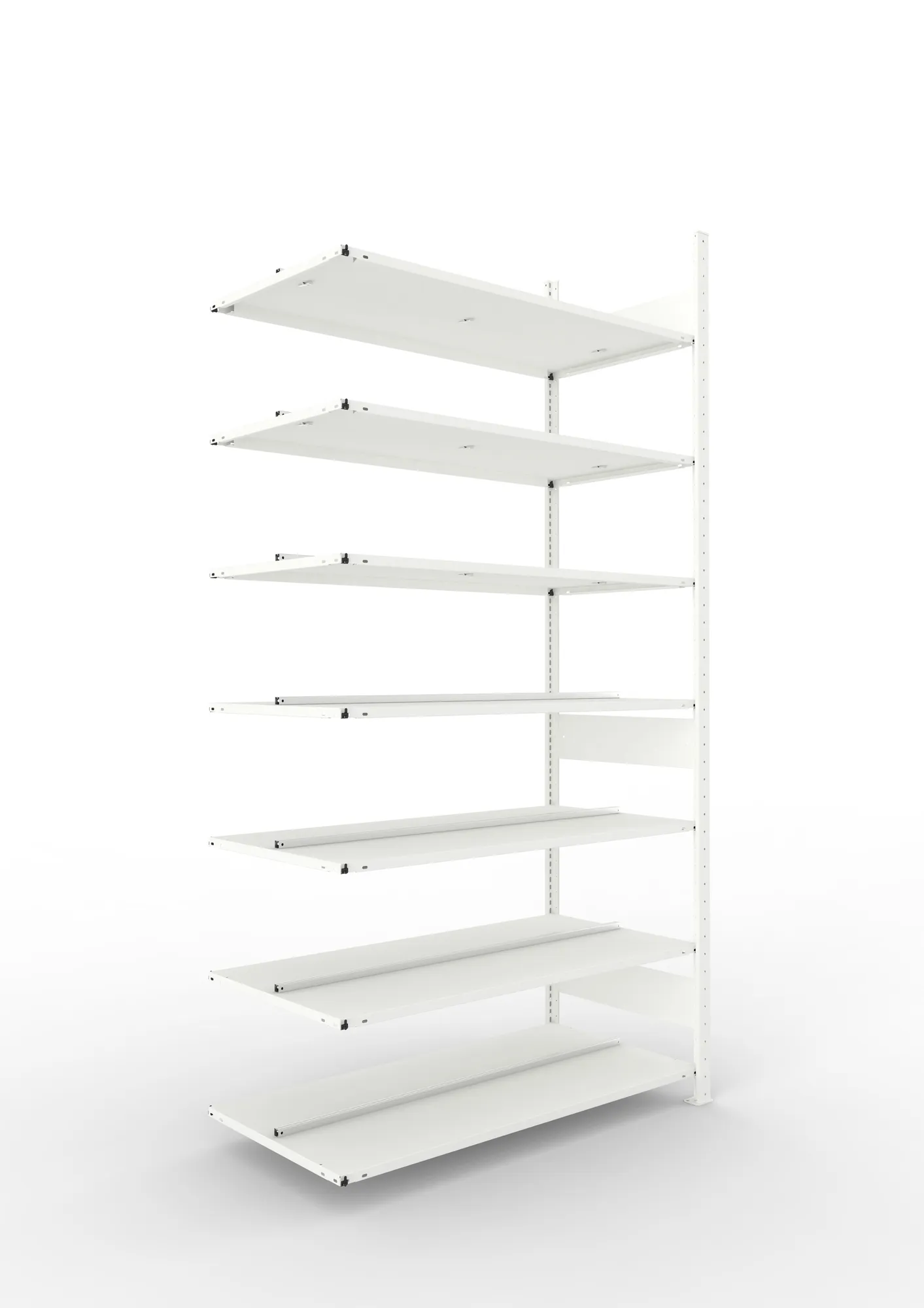 Compact boltless shelv. Add-on 2500 x 1250 x 600 RAL7035
