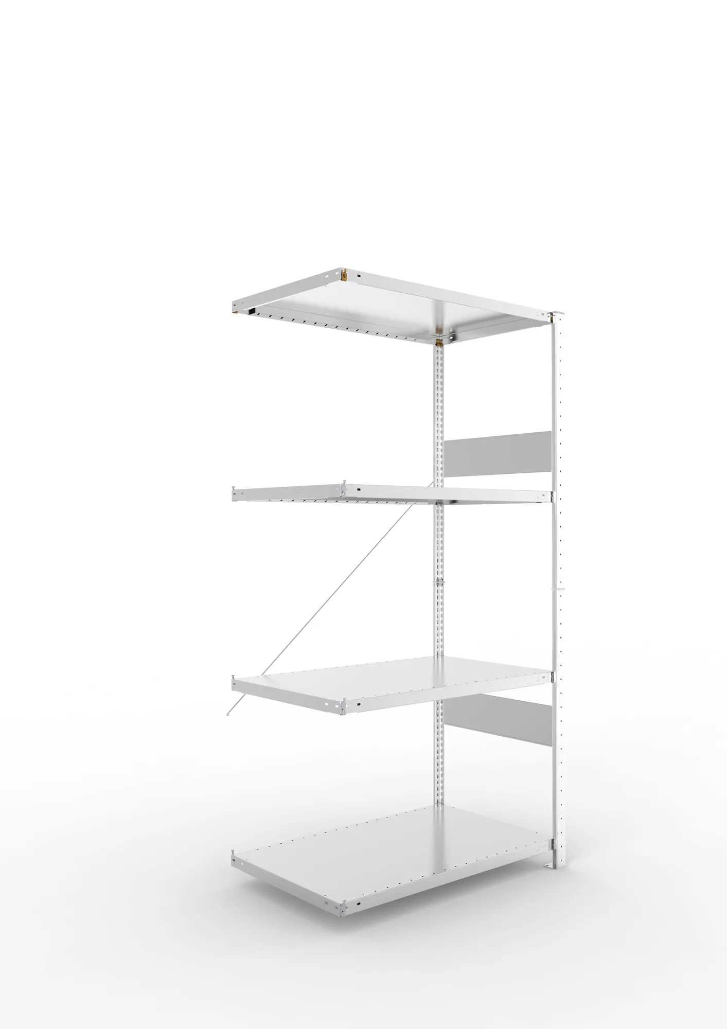 Quick SPLIT 230 add-on bay 2000H x 1000W x 600D (4x shelves) galv