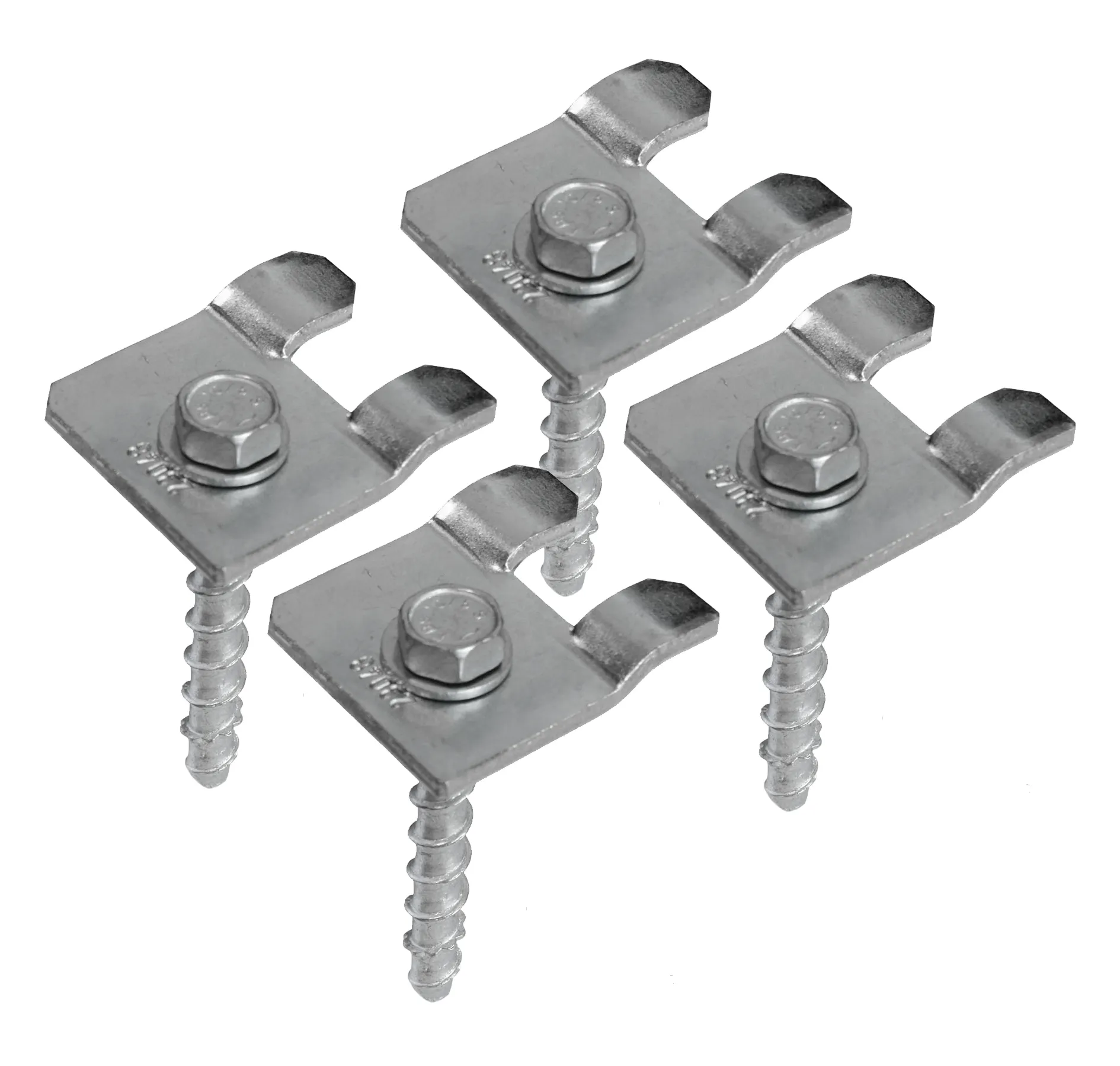 Cantilever floor fixing kit for starter bays cpl. galv.