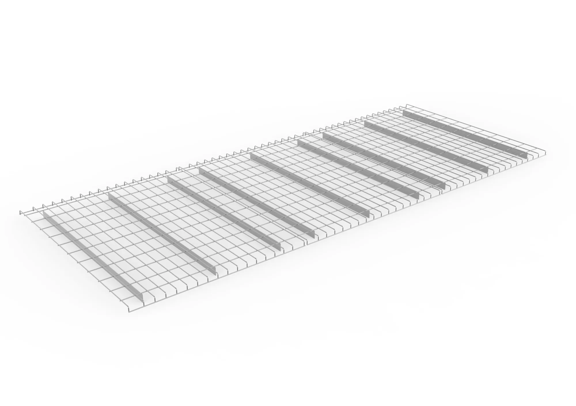 Wire mesh shelf 1825 x 1100 cpl. Shelf load 600 kg galv Multipal