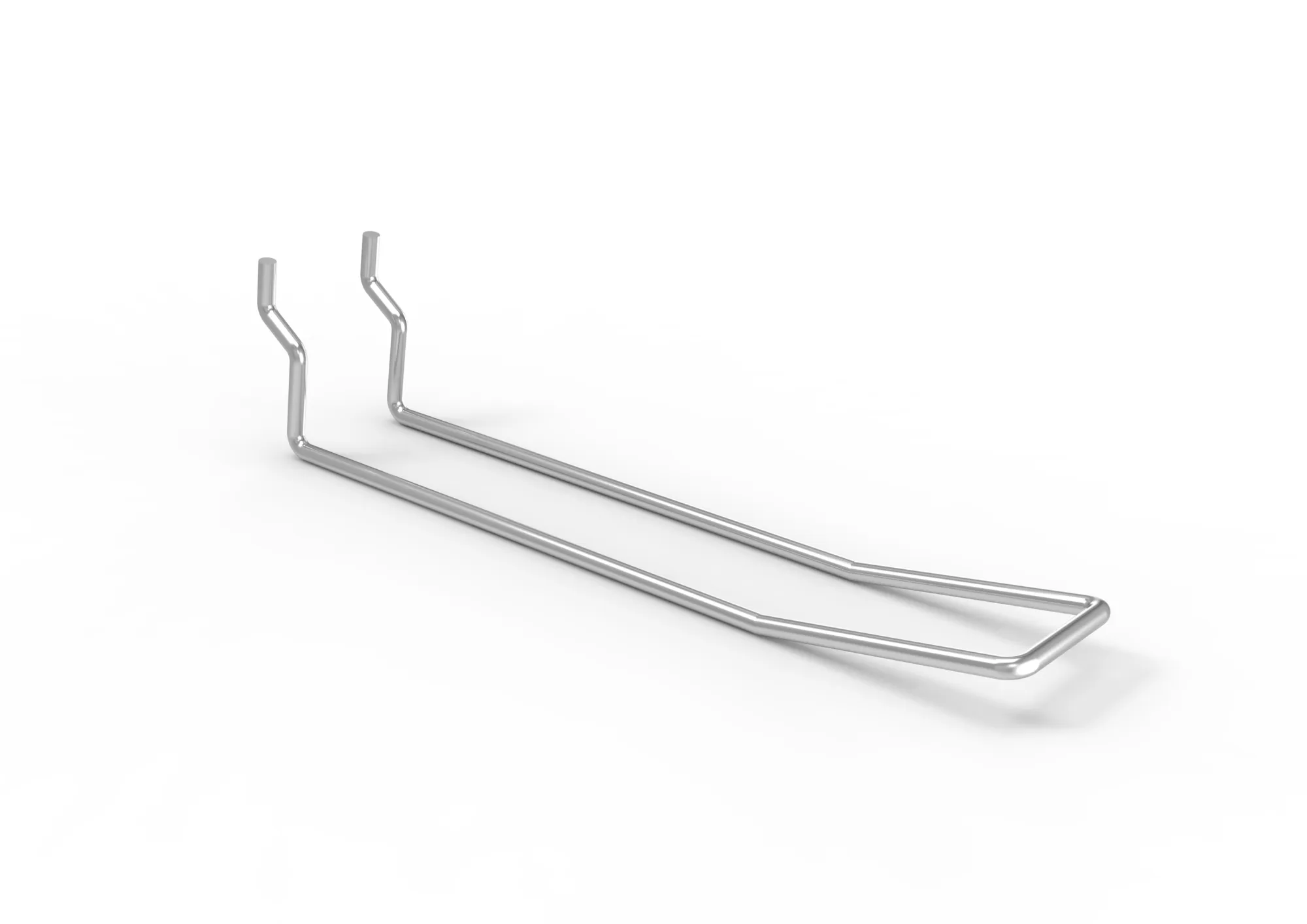 160mm dbl display hook galv (double hook)
