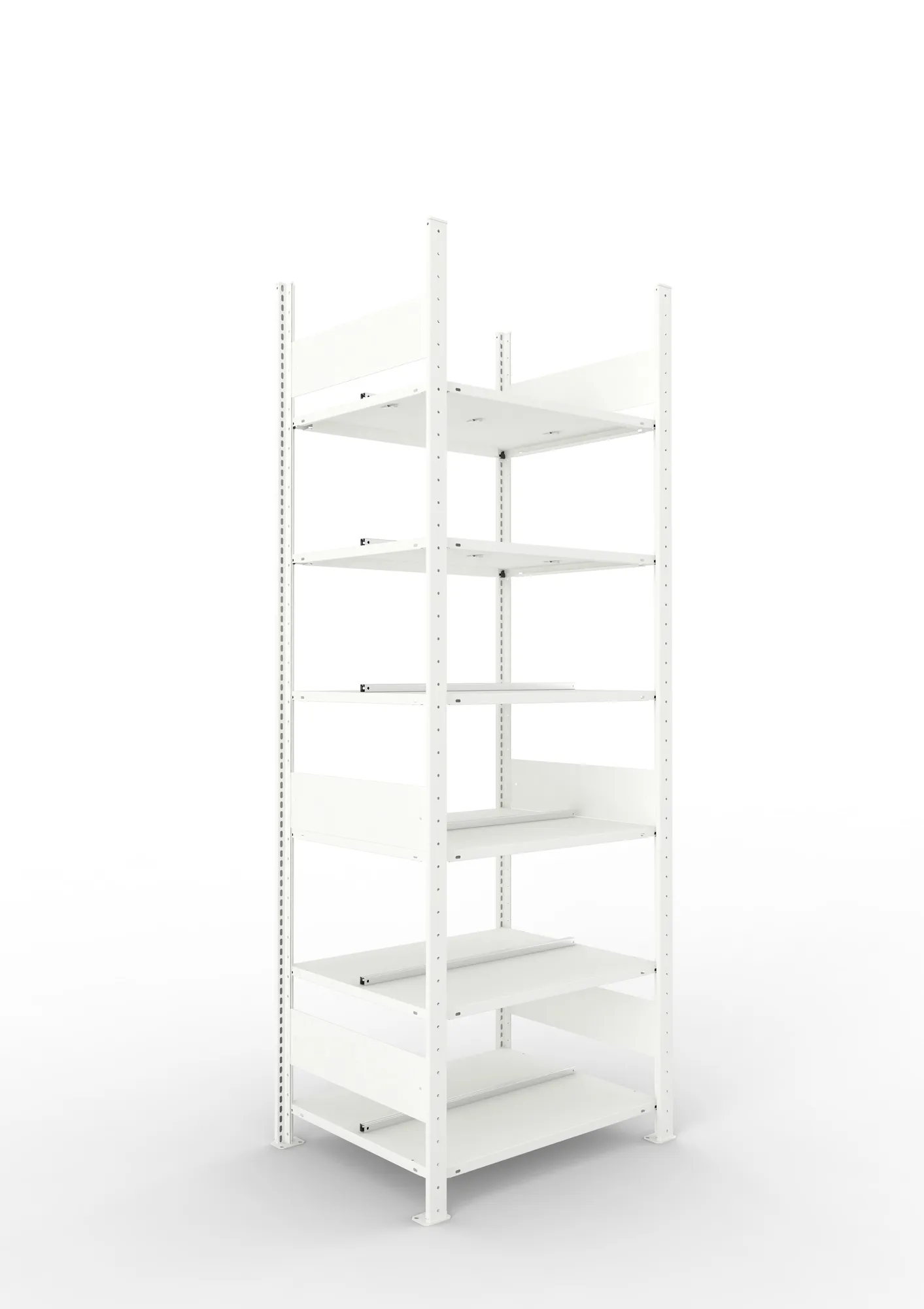 Compact boltless shelv. St 2200 x 750 x 600 RAL7035