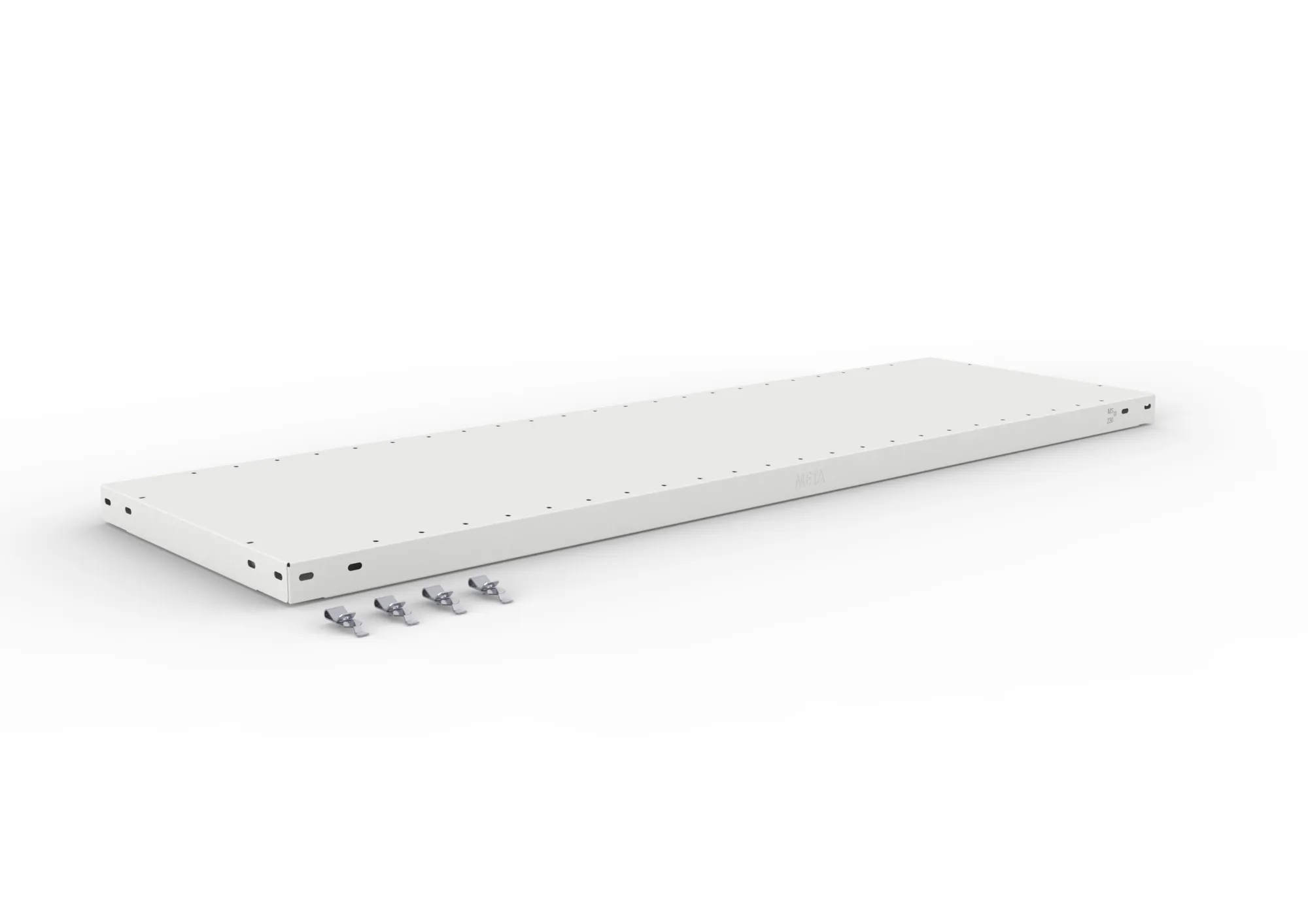 Quick extra shelf MS230-II 1300x400 RAL7035