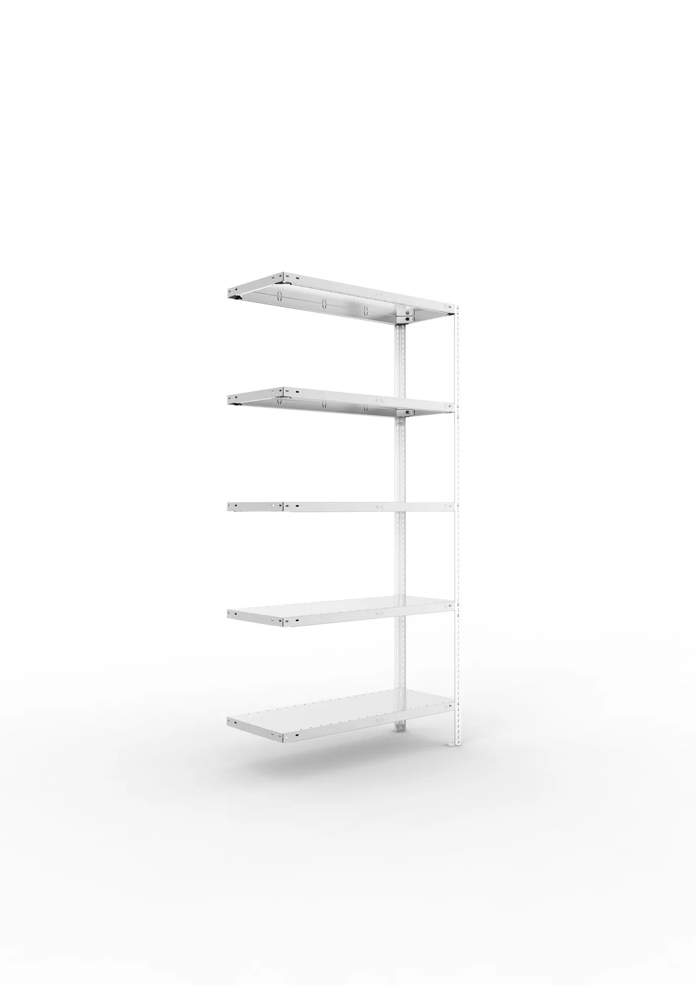 Fix shelving Add 5xV150 2000x1000x400 galv