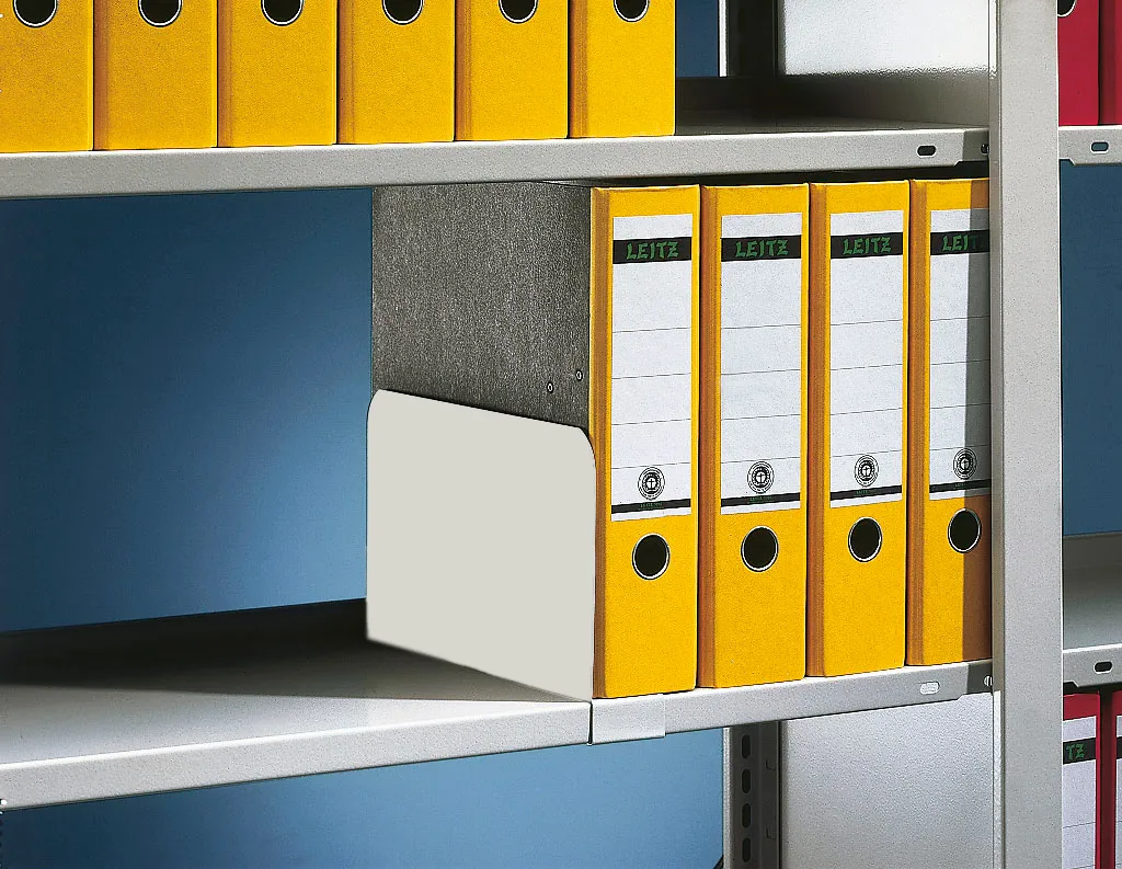 Movable divider 25 RAL 7035 for compact shelf