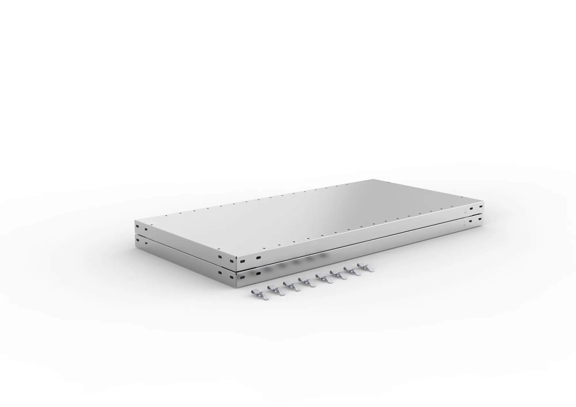 Extra shelves 230 1000 x 500 pre-galvanised. (pack of two)
