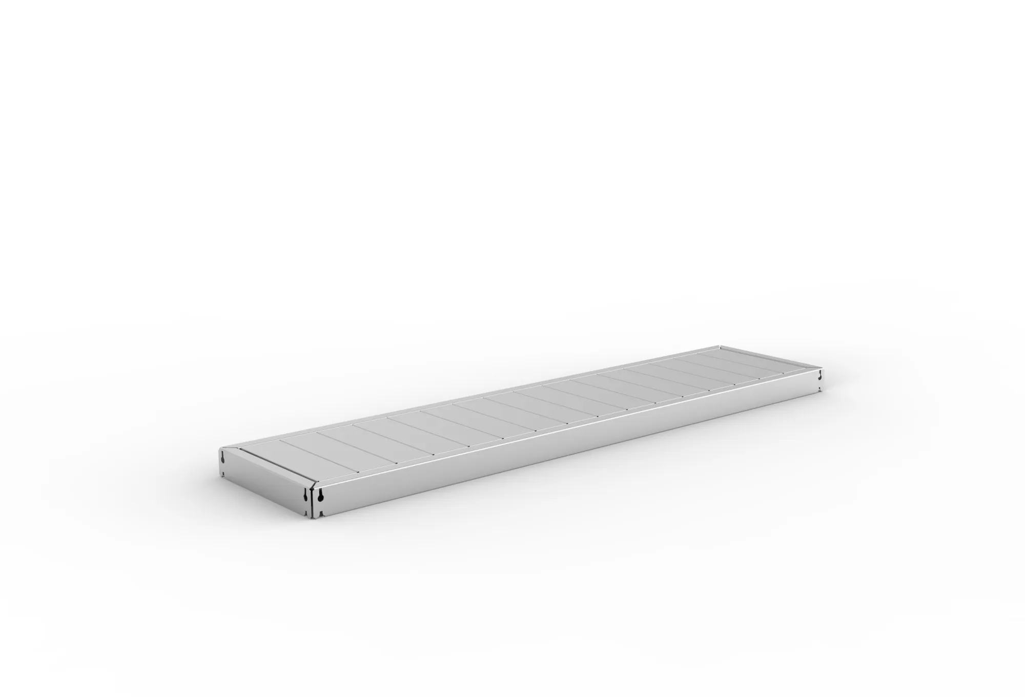 Speed-Rack extra metal inset panel 1700x400 pre-ga lvanised